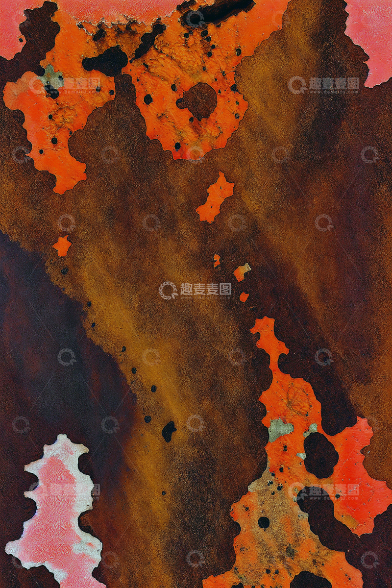 高清大图下载【趣麦麦图】金属氧化锈迹纹理斑驳素材08