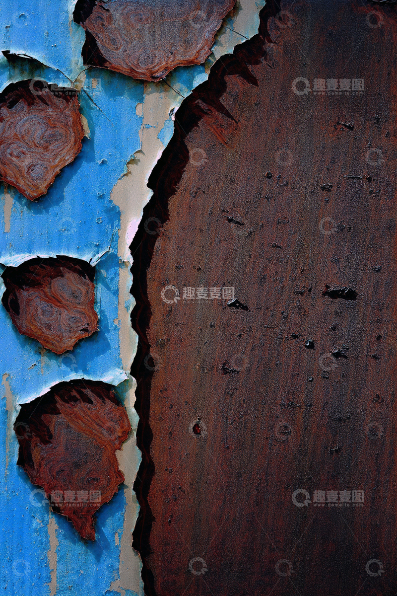 高清大图下载【趣麦麦图】金属氧化锈迹纹理斑驳素材07