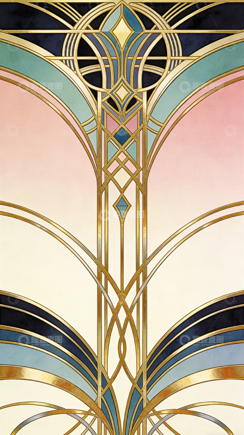 高清大图下载【趣麦麦图】新艺术风格装饰图案设计