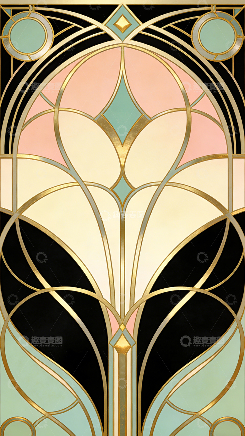 高清大图下载【趣麦麦图】新艺术风格装饰图案设计