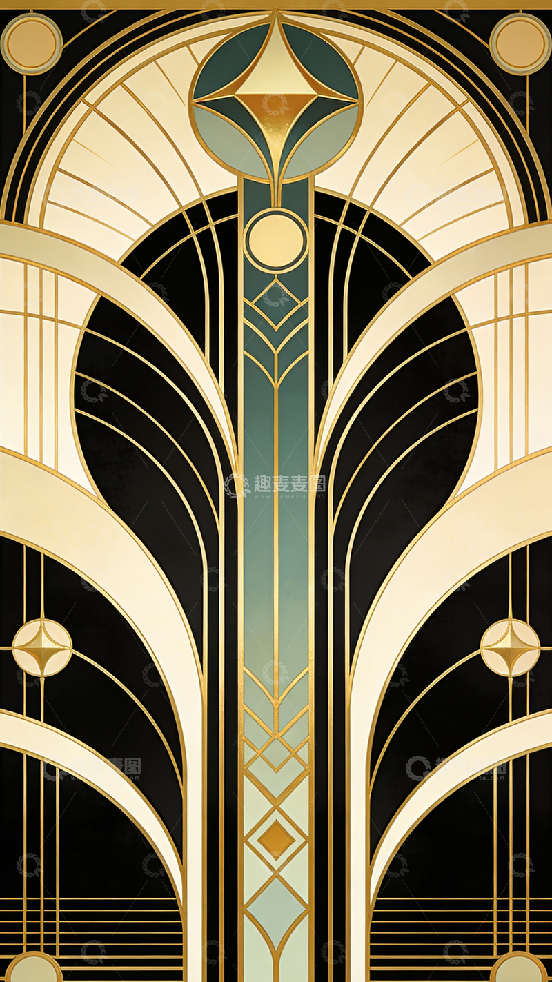 高清大图下载【趣麦麦图】新艺术风格装饰图案