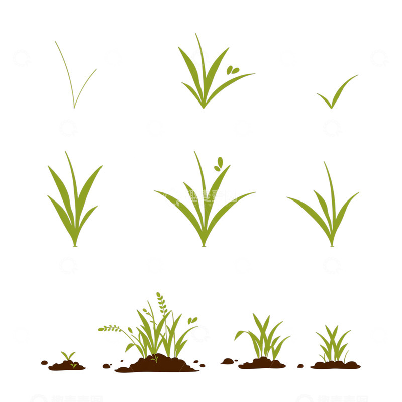 高清大图下载【趣麦麦图】春草萌动生命的诗篇