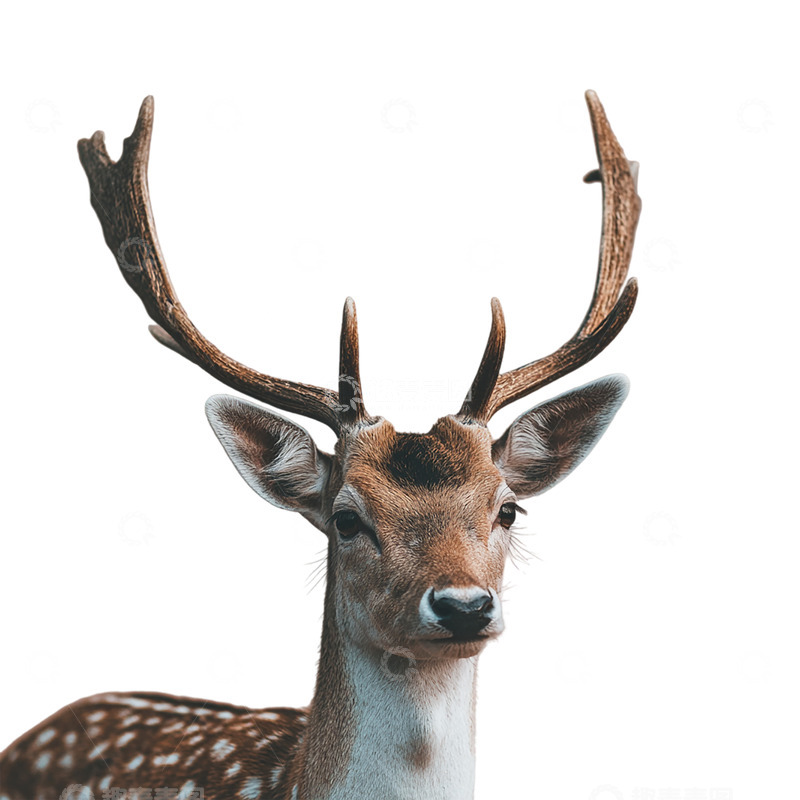 高清大图下载【趣麦麦图】森林之王的孤独守望者