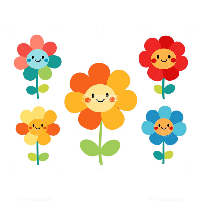 高清大图下载【趣麦麦图】微笑花海的童话世界