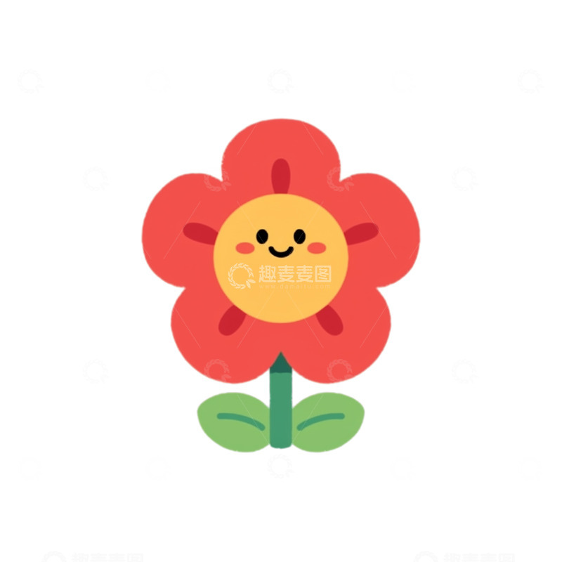高清大图下载【趣麦麦图】微笑花朵的童话奇遇