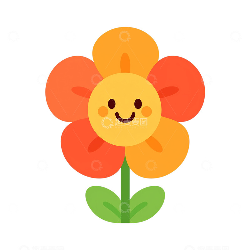 高清大图下载【趣麦麦图】快乐鲜花绽放的奇异旋律