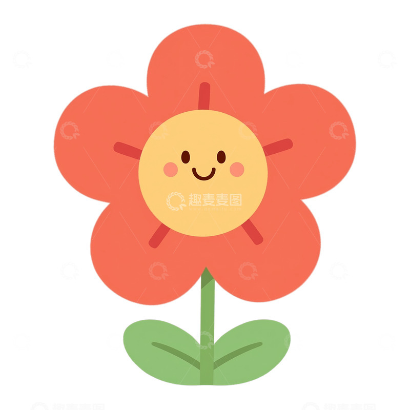 高清大图下载【趣麦麦图】微笑花海的梦幻奇境