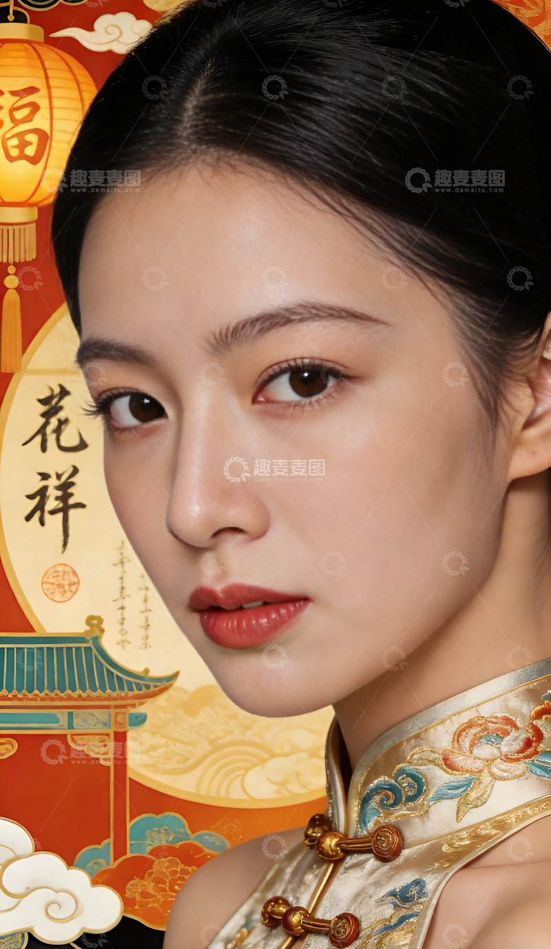 高清大图下载【趣麦麦图】传统中式服饰人像摄影作品