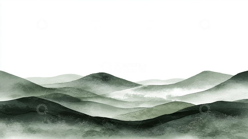 高清大图下载【趣麦麦图】起伏山丘的诗意梦境