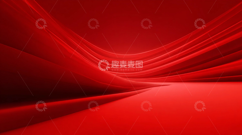 高清大图下载【趣麦麦图】红色光影的流动奇迹