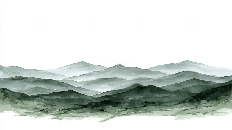 高清大图下载【趣麦麦图】起伏山峦的梦幻交响