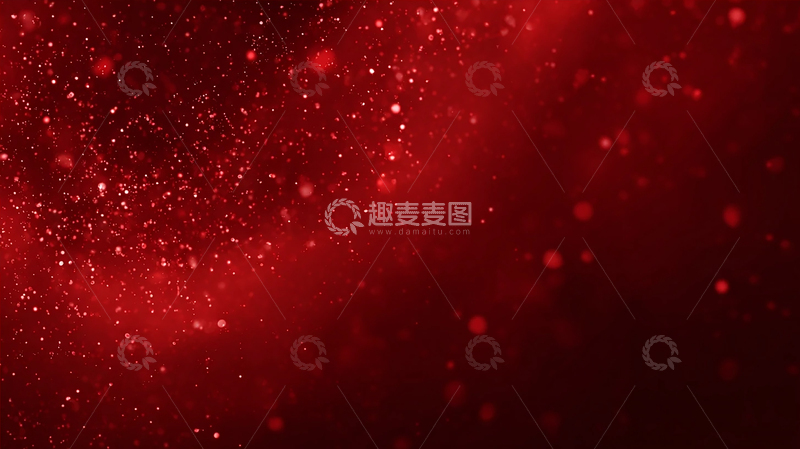 高清大图下载【趣麦麦图】红色梦境中的点点繁星