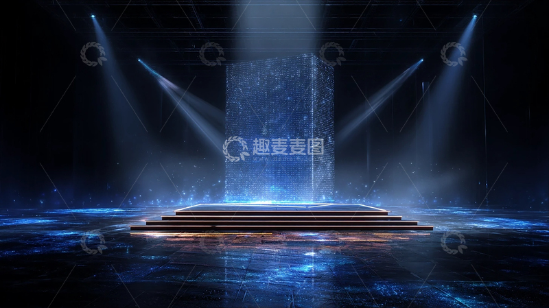 高清大图下载【趣麦麦图】星辰闪耀的科技奇境