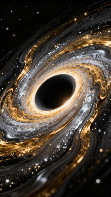 黑洞艺术科幻视觉特效