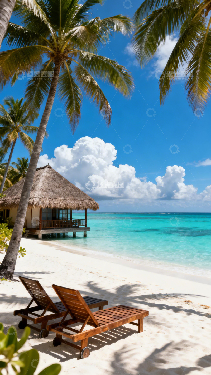 高清大图下载【趣麦麦图】热带海滩度假风光摄影
