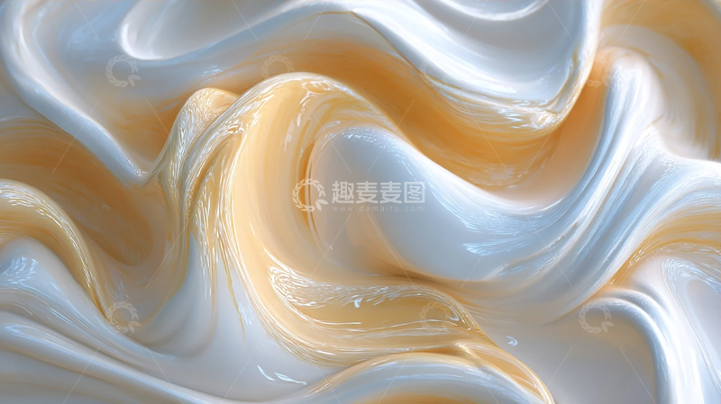 高清大图下载【趣麦麦图】流光溢彩的梦幻丝绸