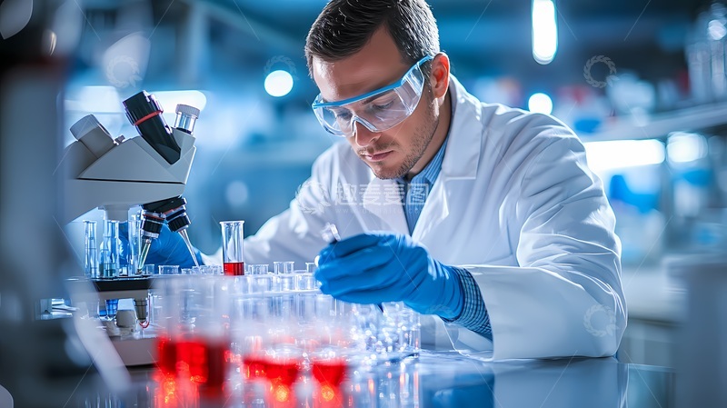 高清大图下载【趣麦麦图】实验室科研场景实拍