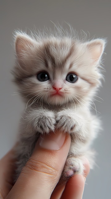 萌宠小猫特写摄影