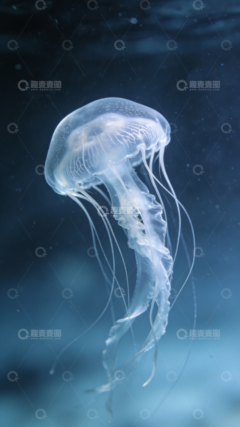 高清大图下载【趣麦麦图】水母海洋生物摄影图片