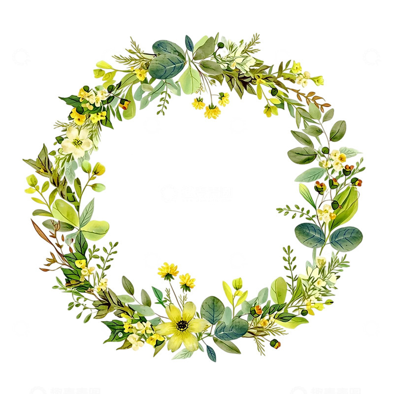 高清大图下载【趣麦麦图】春日花环映照生命之歌