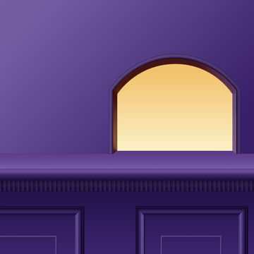 紫色拱形淘宝产品展示背景