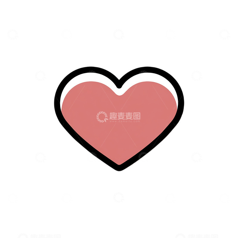 高清大图下载【趣麦麦图】心形的柔情密码在暗夜中闪烁