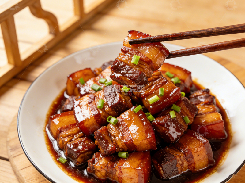 高清大图下载【趣麦麦图】家常红烧肉美味诱人