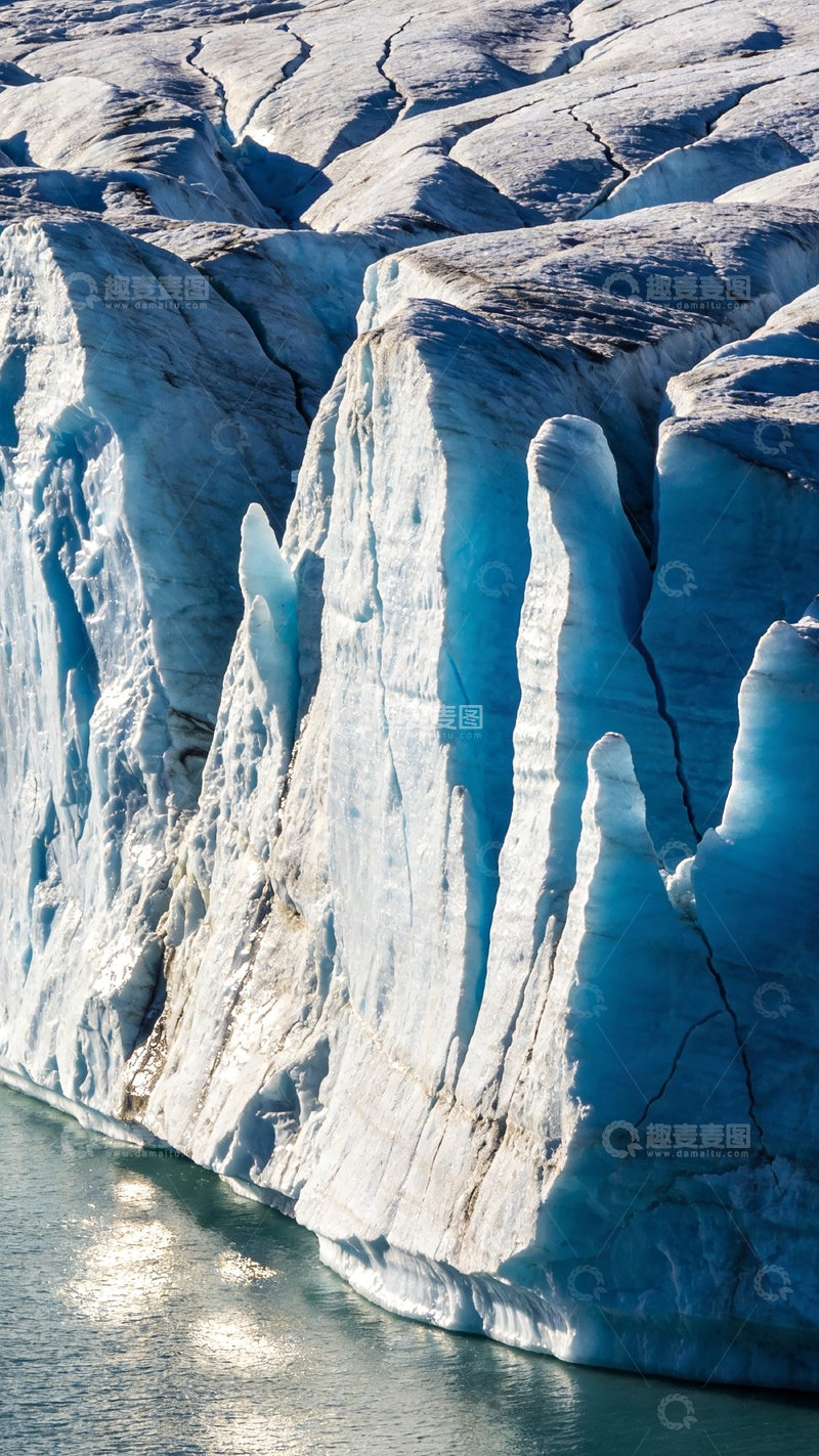 高清大图下载【趣麦麦图】冰川壮观自然景观