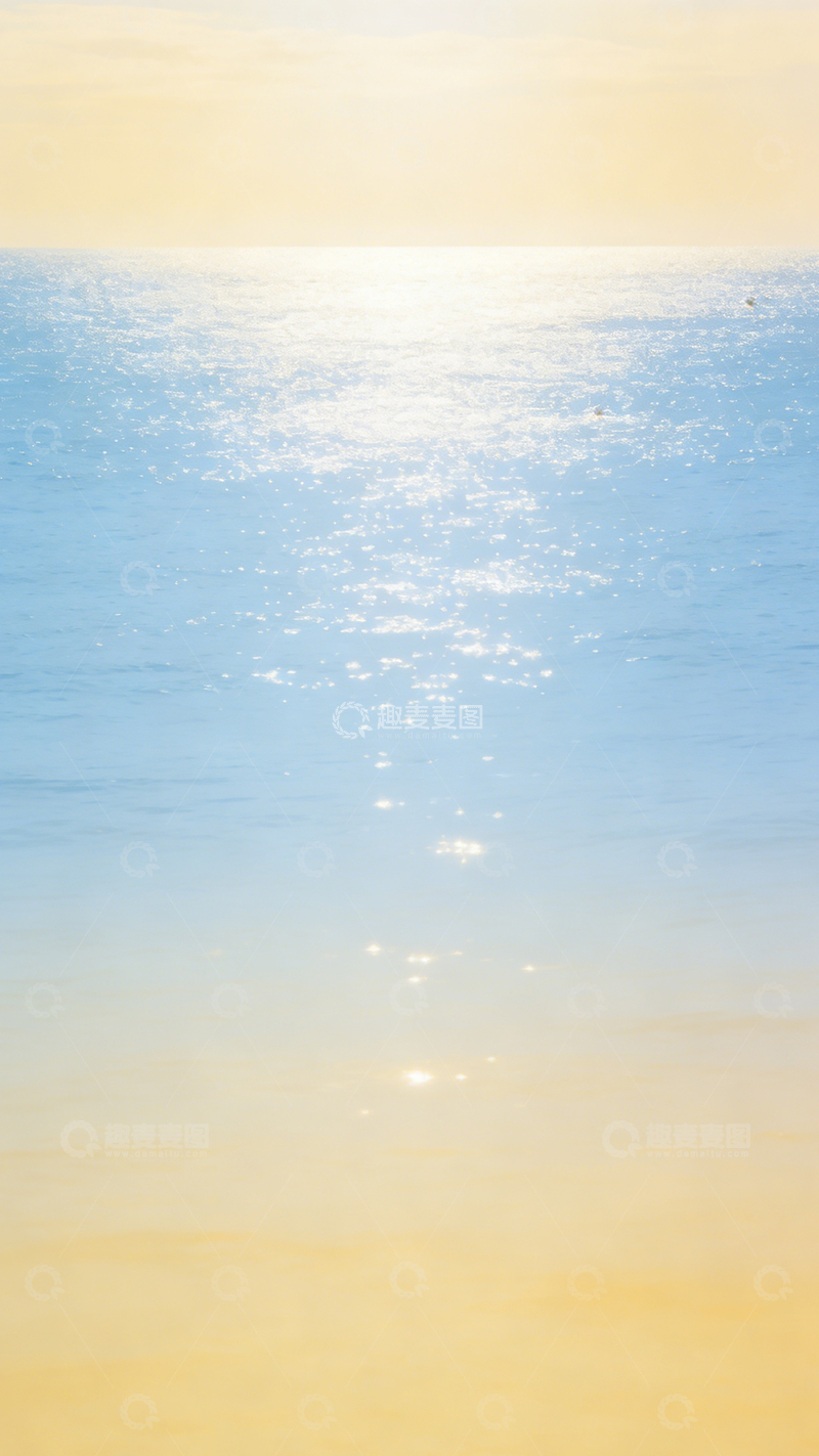 高清大图下载【趣麦麦图】海天一色阳光闪耀