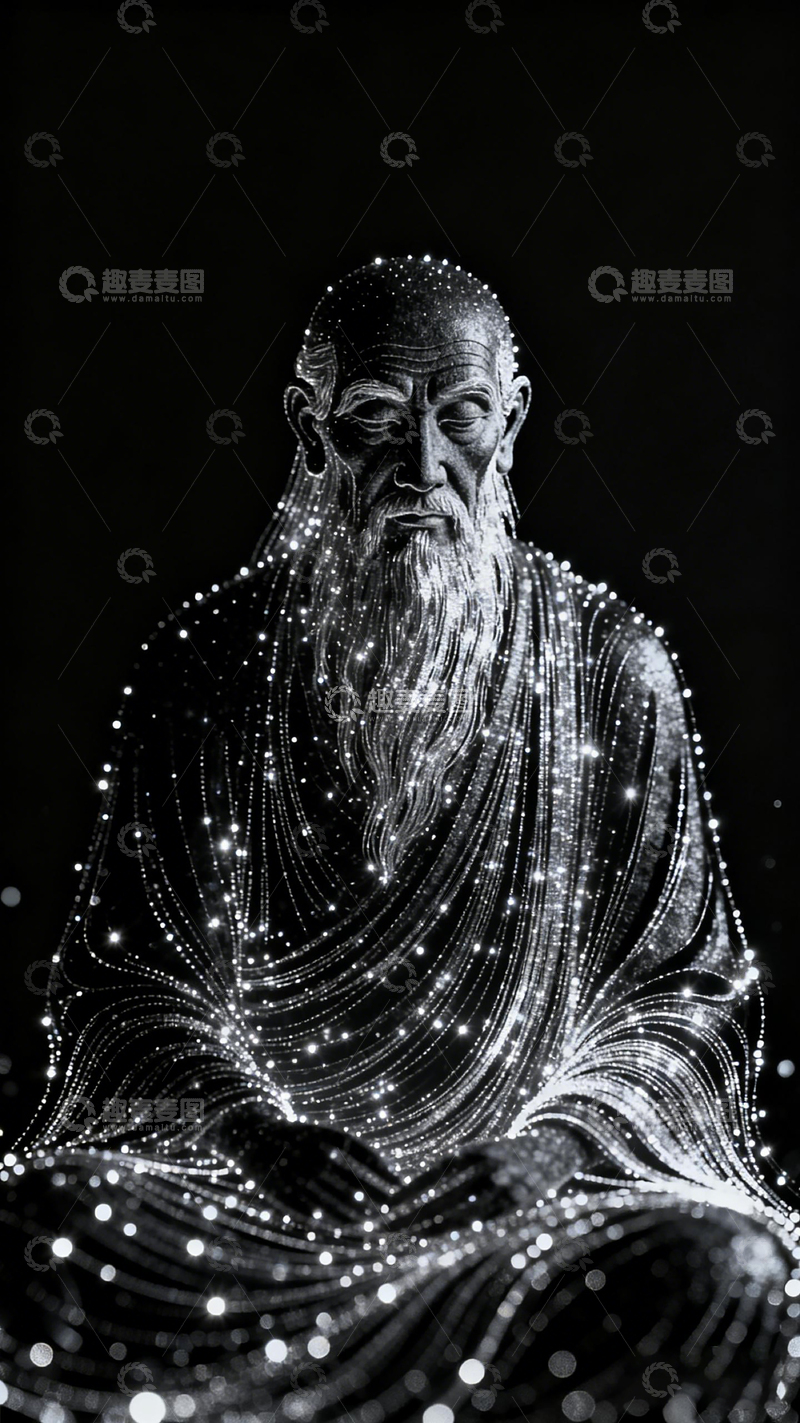 高清大图下载【趣麦麦图】星光人物艺术插画