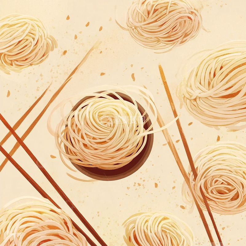 高清大图下载【趣麦麦图】细腻意境中的意大利面之舞