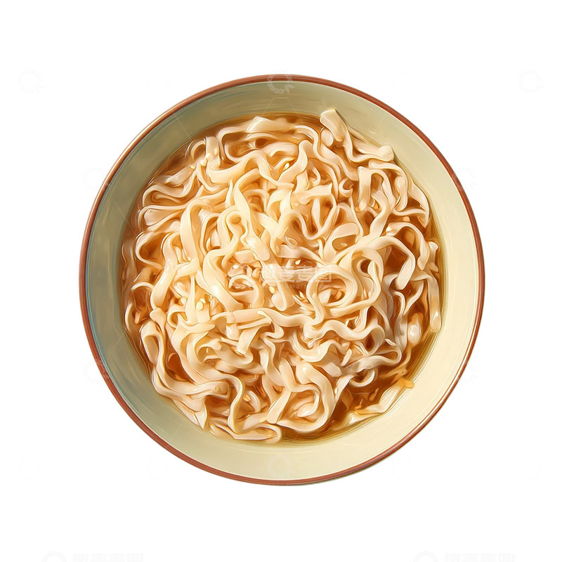 高清大图下载【趣麦麦图】面条在汤中舞动的艺术奇观