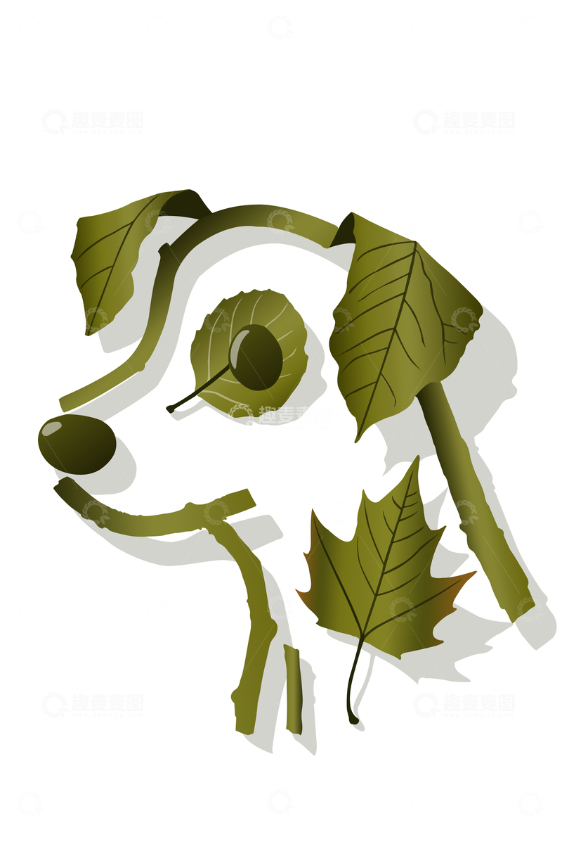 源文件下载【趣麦麦图】无框装饰画素材