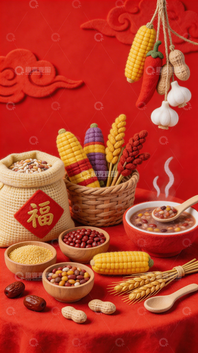 高清大图下载【趣麦麦图】传统节日美食静物摄影