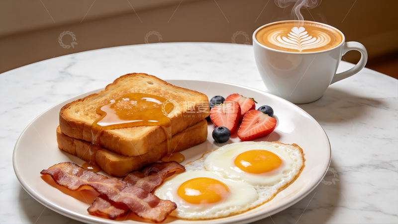 高清大图下载【趣麦麦图】早餐美食摄影图片广告