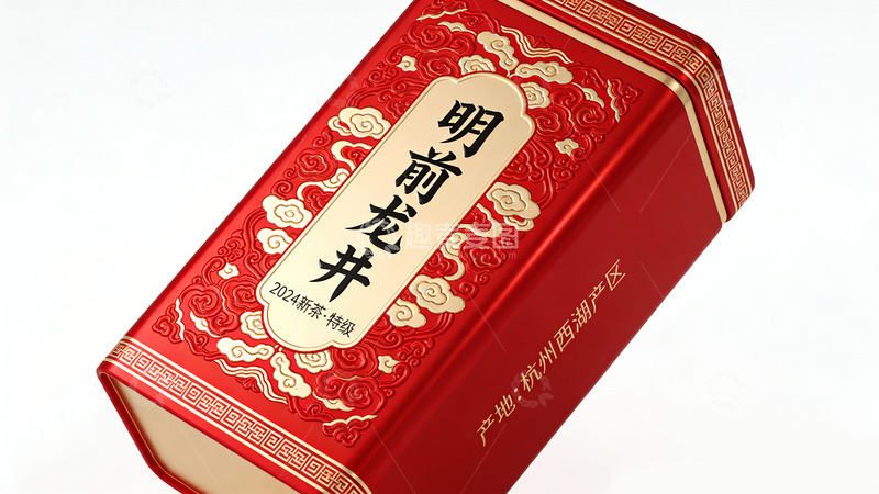 高清大图下载【趣麦麦图】中国风茶叶罐包装设计