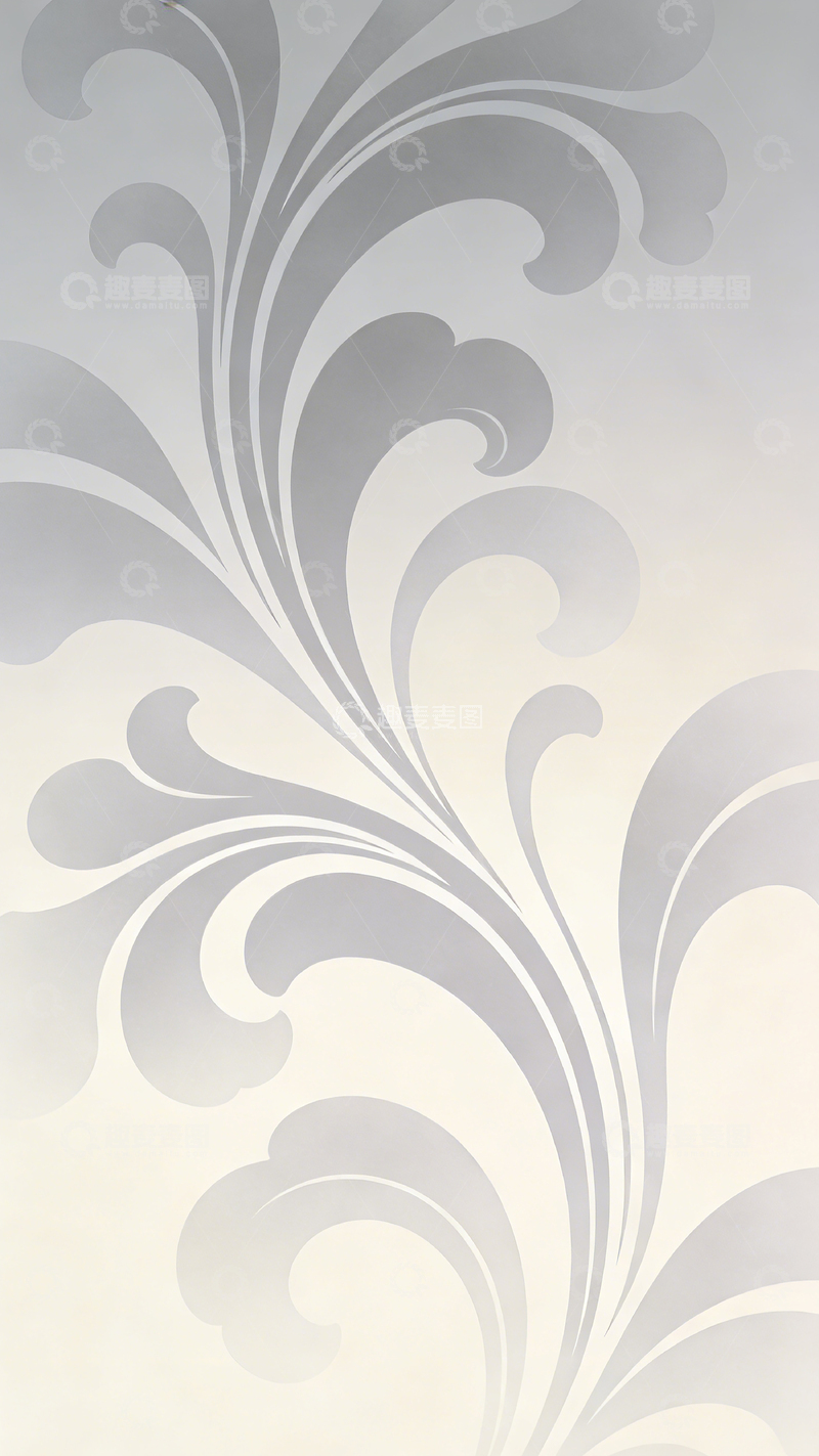 高清大图下载【趣麦麦图】简约花纹背景设计