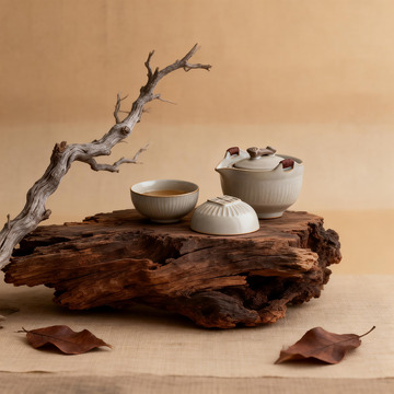 东方侘寂风静物场景4