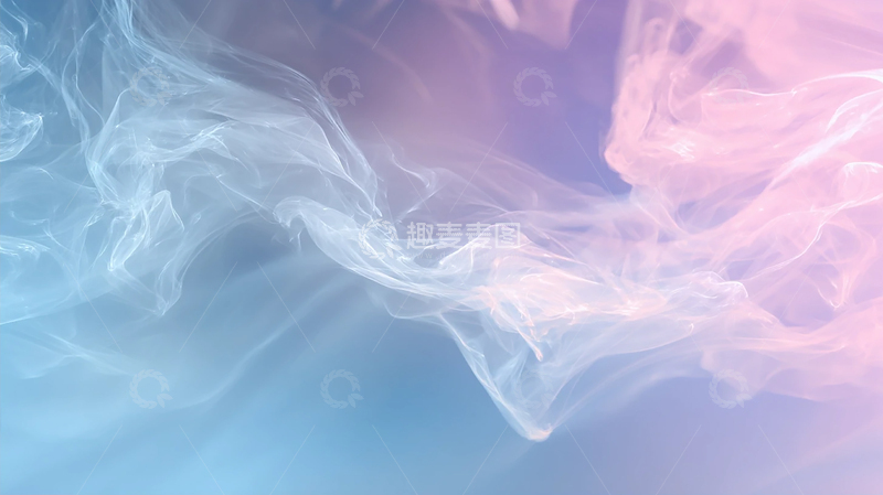 高清大图下载【趣麦麦图】梦幻云烟缭绕的奇异空间