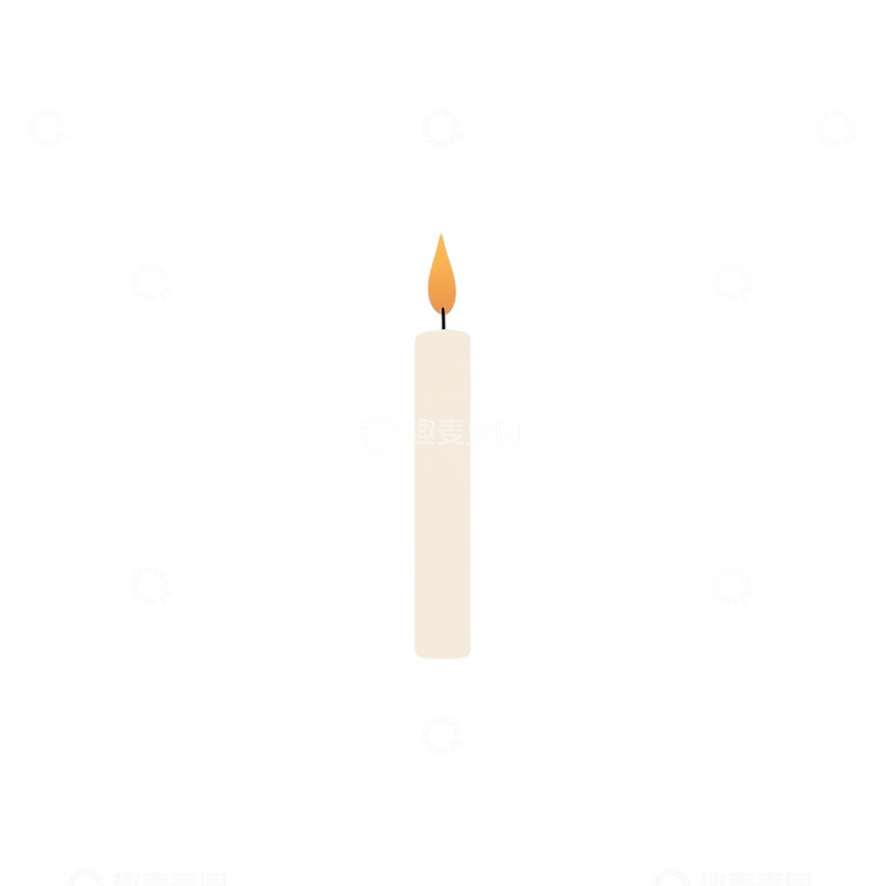 高清大图下载【趣麦麦图】静谧午夜的孤独之光