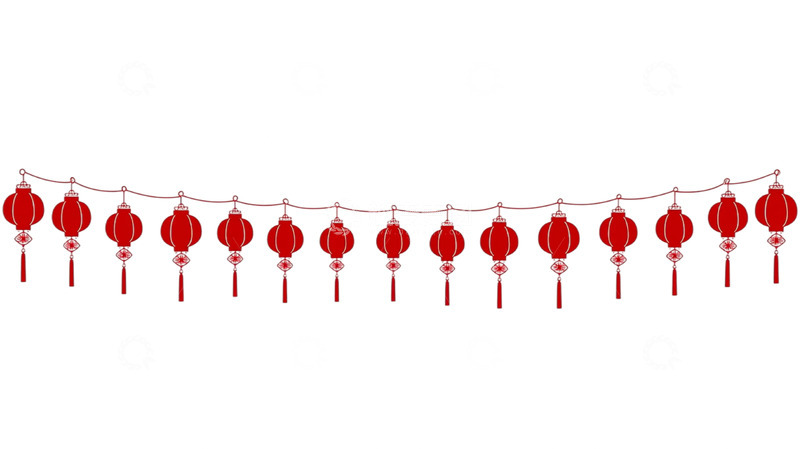 高清大图下载【趣麦麦图】华丽灯笼流苏的艺术盛宴