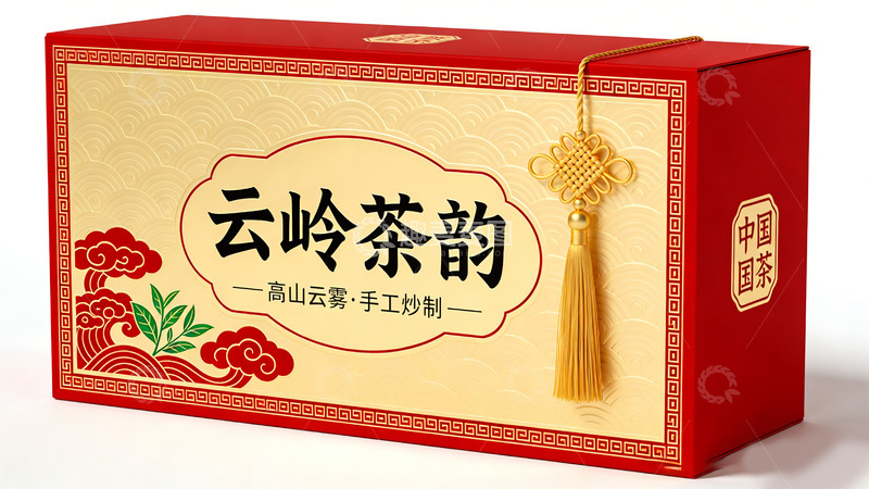 高清大图下载【趣麦麦图】中国风茶叶礼盒包装设计