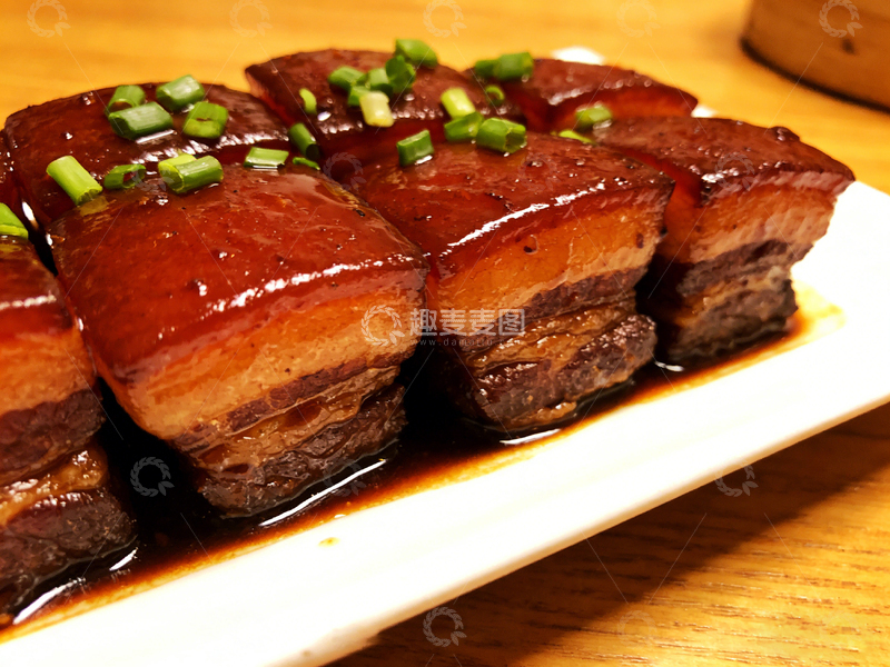 高清大图下载【趣麦麦图】红烧肉特写美食摄影1