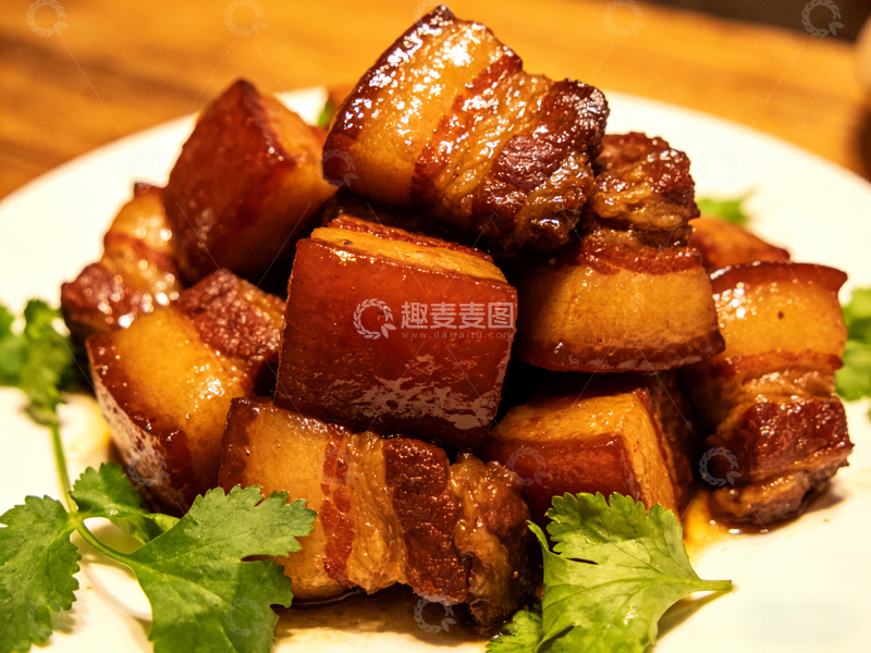 高清大图下载【趣麦麦图】红烧肉美食摄影1