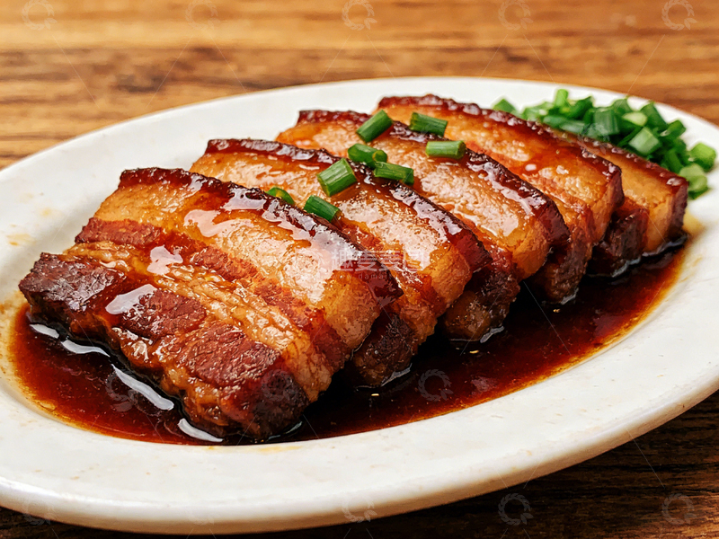 高清大图下载【趣麦麦图】红烧五花肉美食摄影