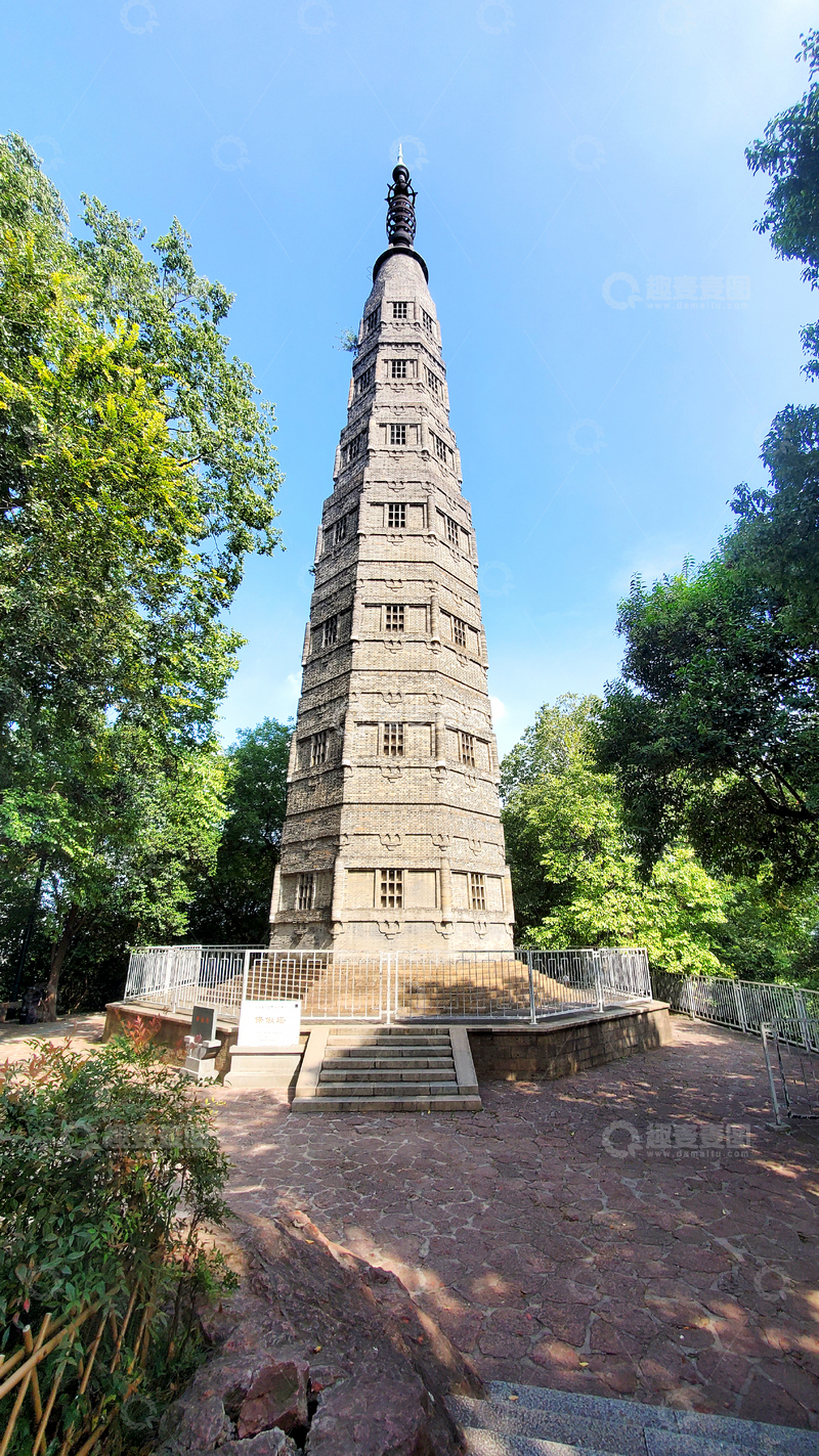 高清大图下载【趣麦麦图】保俶塔宝石塔高塔石塔地标建筑物