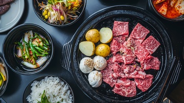 【标题】韩式烧烤美食盛宴