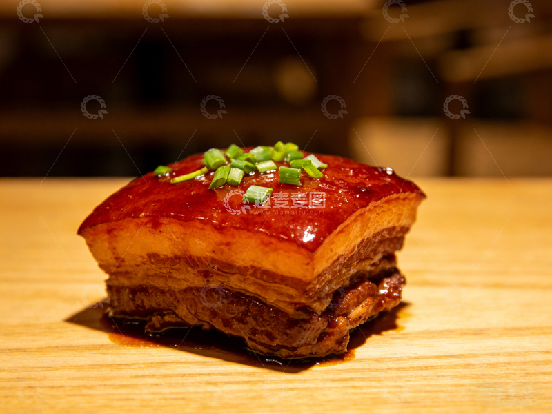 高清大图下载【趣麦麦图】美食特写红烧肉