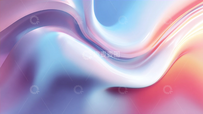 高清大图下载【趣麦麦图】梦幻流光的色彩交响