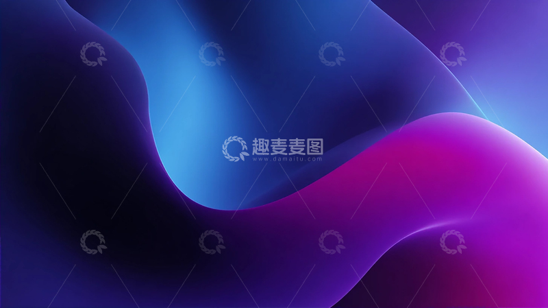 高清大图下载【趣麦麦图】银河流影幻彩曲线